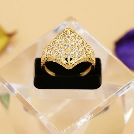 18k gold jewelry ring TOLUE YASE SEPAHAN gallery, code 7037 